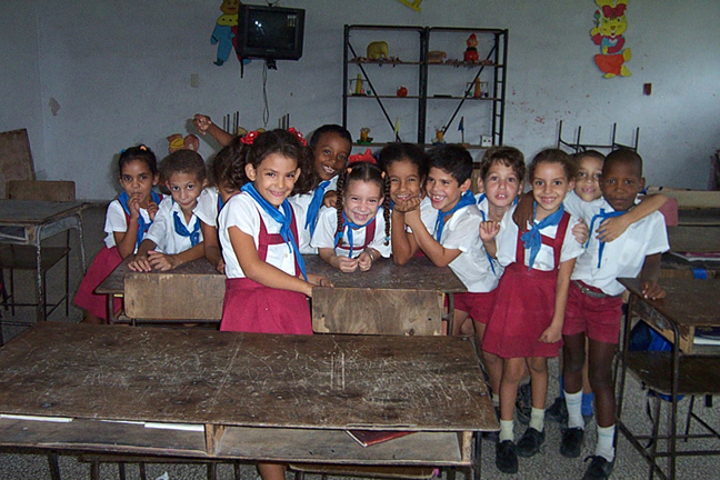 Children at My Tia’s School © 2002 by Lili Bernard