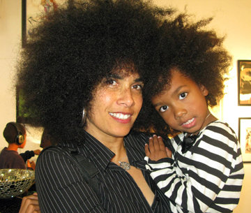 Lili Bernard and Daughter Zion 2013