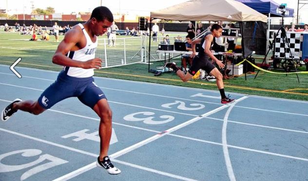 Rafael Bernard Ferguson (17 years old),10.78 secs PR (Personal Record) in 100m sprint, Loyola High School Varsity Track, Spring 2015